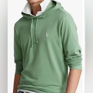 NWT Men’s Ralph Lauren Polo Hoodie Hooded Tshirt XL